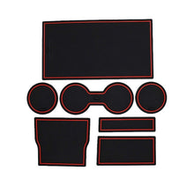 Load image into Gallery viewer, For Tesla Model 3 Accessories Car Console Wrap Mat Non-Slip Gate Slot Center Protective Cup Holder Pad White/Red/Blue DirtyProof