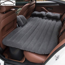 Load image into Gallery viewer, Inflatable car mattress  outdoor camping inflatable bed PVC flocking Multifunctional Car inflatable bed car accessories