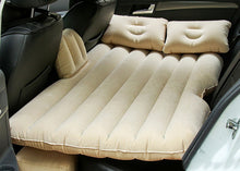 Load image into Gallery viewer, Inflatable car mattress  outdoor camping inflatable bed PVC flocking Multifunctional Car inflatable bed car accessories