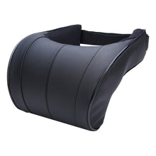 Load image into Gallery viewer, Auzan 1pcs PU Leather Auto Car Neck Pillow Memory Foam Pillows Neck Rest Seat Headrest Cushion Pad 3 Colors
