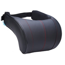 Load image into Gallery viewer, Auzan 1pcs PU Leather Auto Car Neck Pillow Memory Foam Pillows Neck Rest Seat Headrest Cushion Pad 3 Colors